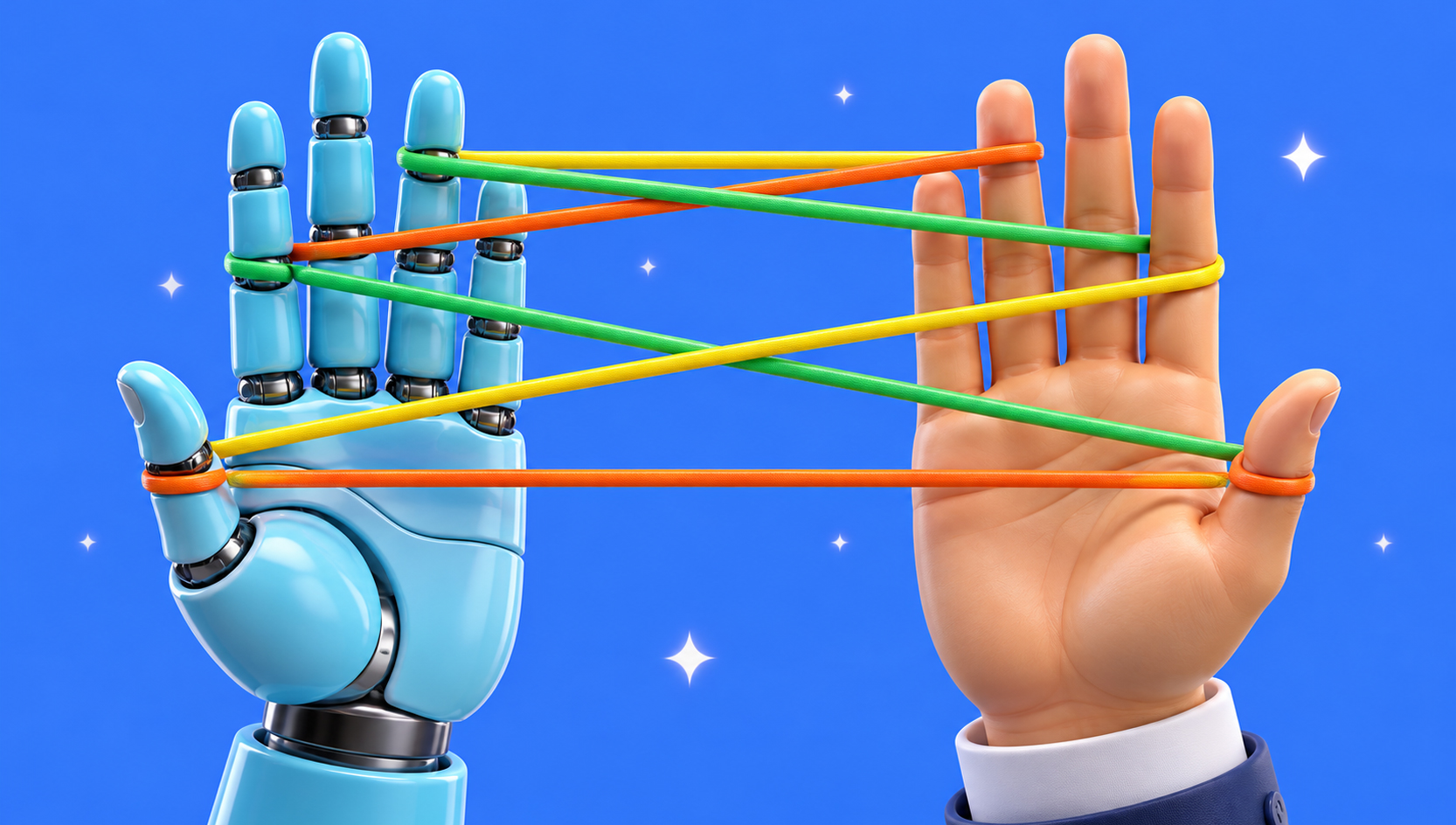 Ilustración sobre inteligencia artificial aplicada al marketing